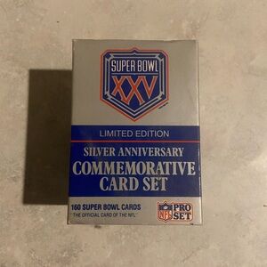 Super Bowl XXV Commemorative Card Set